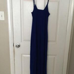 Express Royal Blue cotton maxi. Size small
